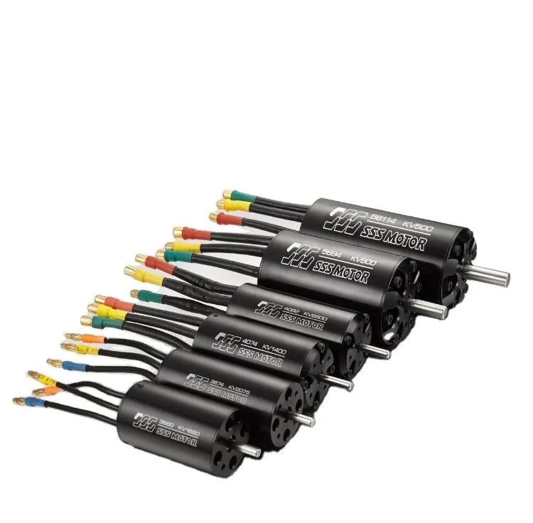 

water cooling 6P SSS 5694 brushless inner rotor dc motor using for remote control model airplane