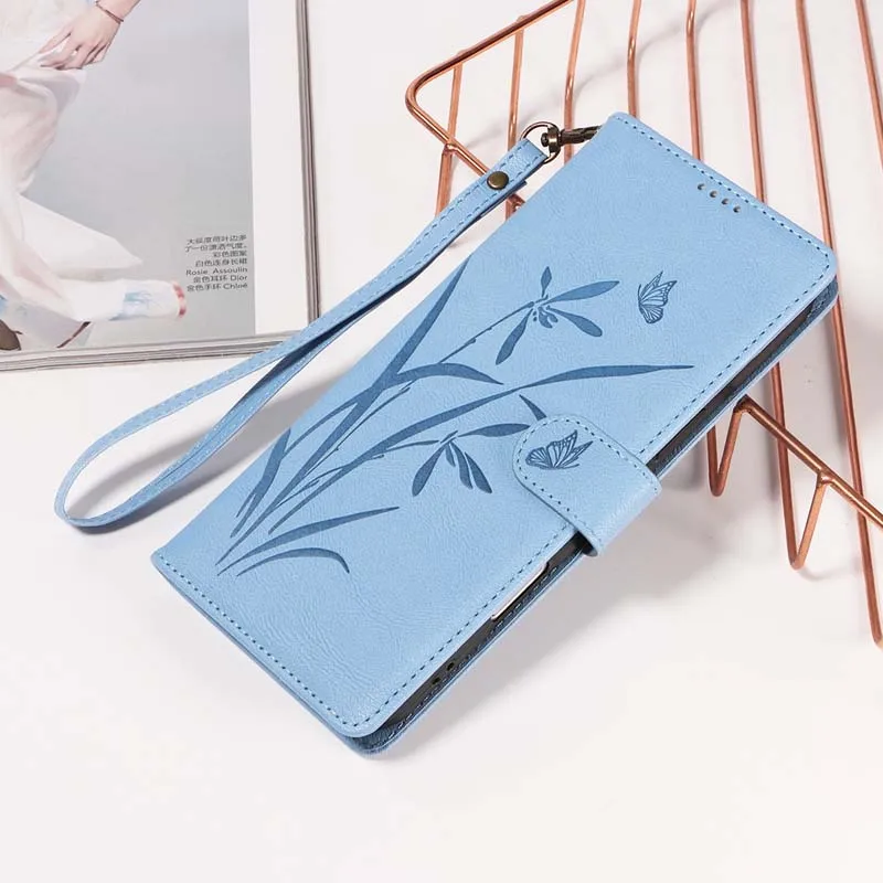 Elegant Leather Wallet Flip Phone Case with Card Holder