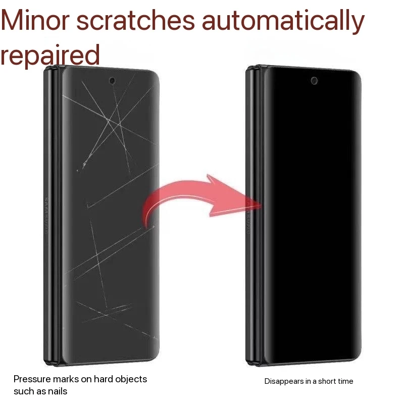 2 PCS Matte HD Clear Hydrogel Soft TPU Film For iPhone 18 Flod For iPhone Duo Inner Outer Screen Protector