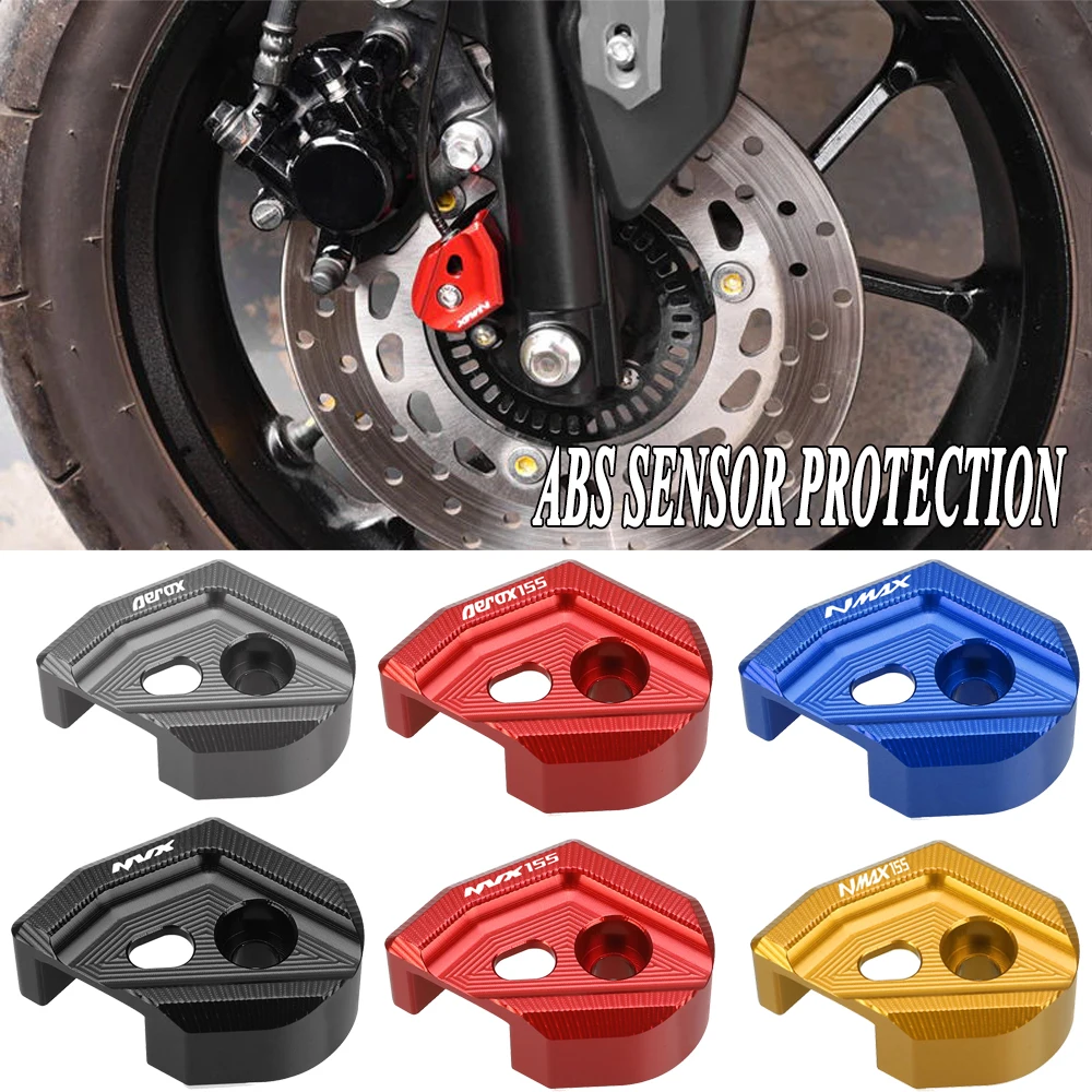 

For YAMAHA NMAX 155 AEROX 155 NVX 155 Motorcycle NMAX155 NVX155 ABS Sensor Guard Before front wheels ABS Sensor Cover Protecto