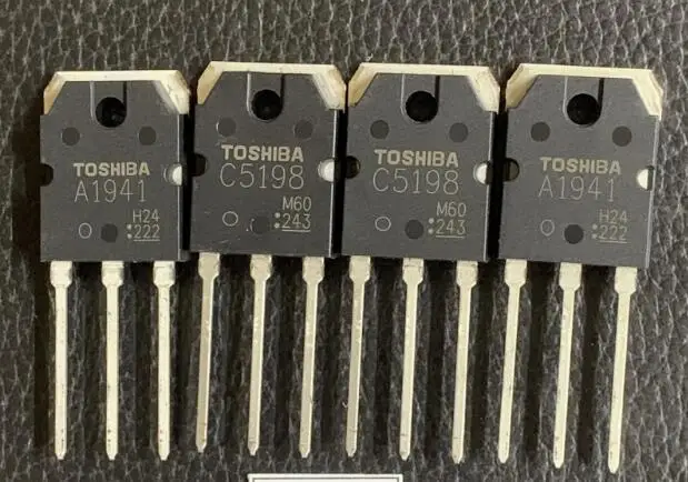 TOSHIBA TRANSISTOR PAIR 2SA1941 & 2SC5198 USED IN VARIOUS APPLICATIONS - Foto 2