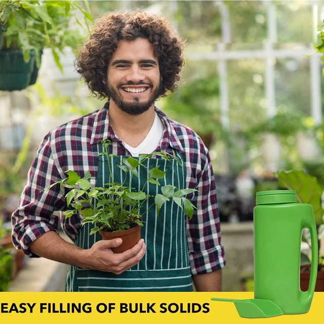 ABS Convenient 2L Handheld Spreader For Efficient Lawn Care And Harsh Conditions Spreader Handheld green 5