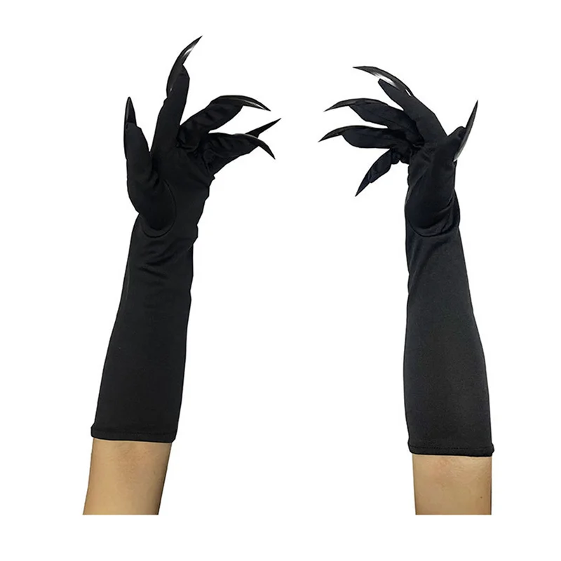 Ghost Claw Gloves - Fashionable Red Halloween Cosplay Gloves