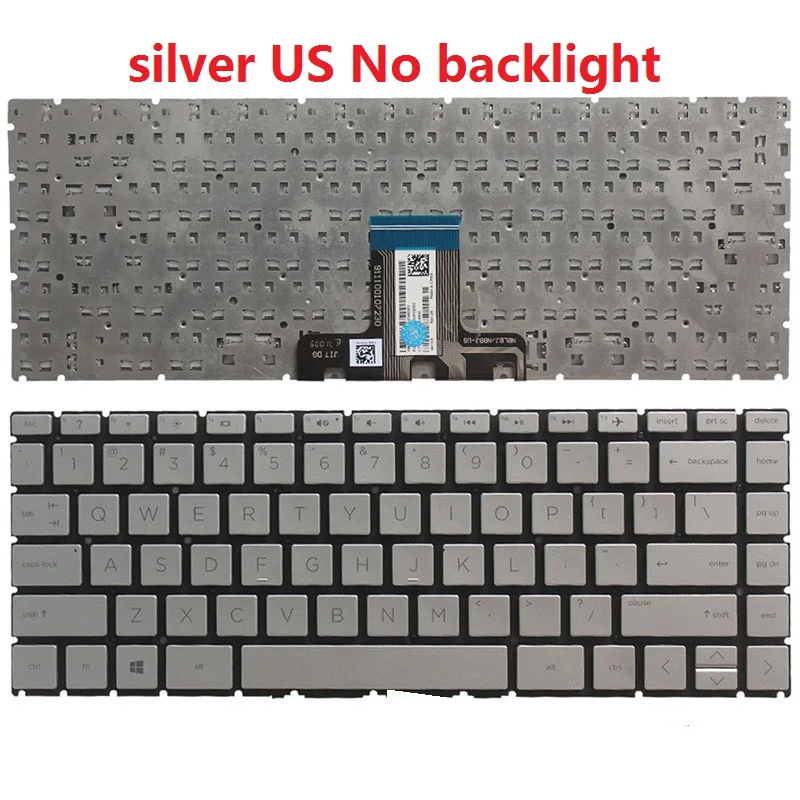 silver US No backlit