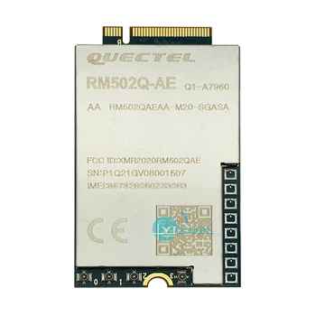 Módulo Quectel RM502Q-AE 5G Sub-6GHz M.2 Global, Modo NSA SA, Compatível com Modem EM160R-GL EM120R-GL EM121R-GL EM12-G Cat16