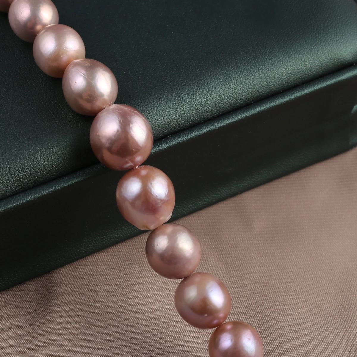 Natural Pearl Baroque Purple Colour Rich And Bursting Shape Elegant Appearance for DIY Jewelry Making Handmade Bracelet Necklace