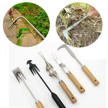 Mower Sickle Road Crack Weeding Machine Crack Weeding Tool Manual Weeding Machine Heavy Duty Carbon Steel Garden Hand Shovel