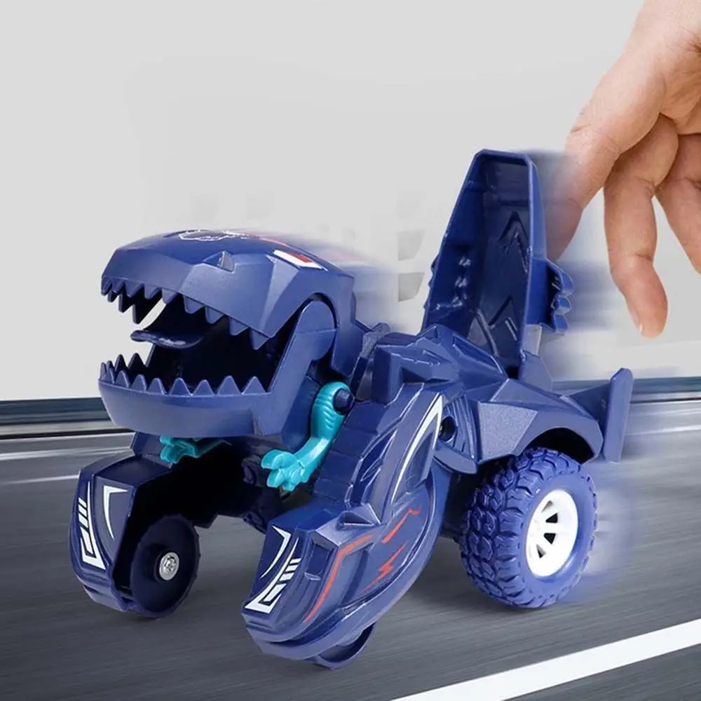 Back Car Inertial Sliding Dino Car Deformation Car Dinosaur Deformation Car Dinosaur Robot Car Transformer Dinosaur Car
