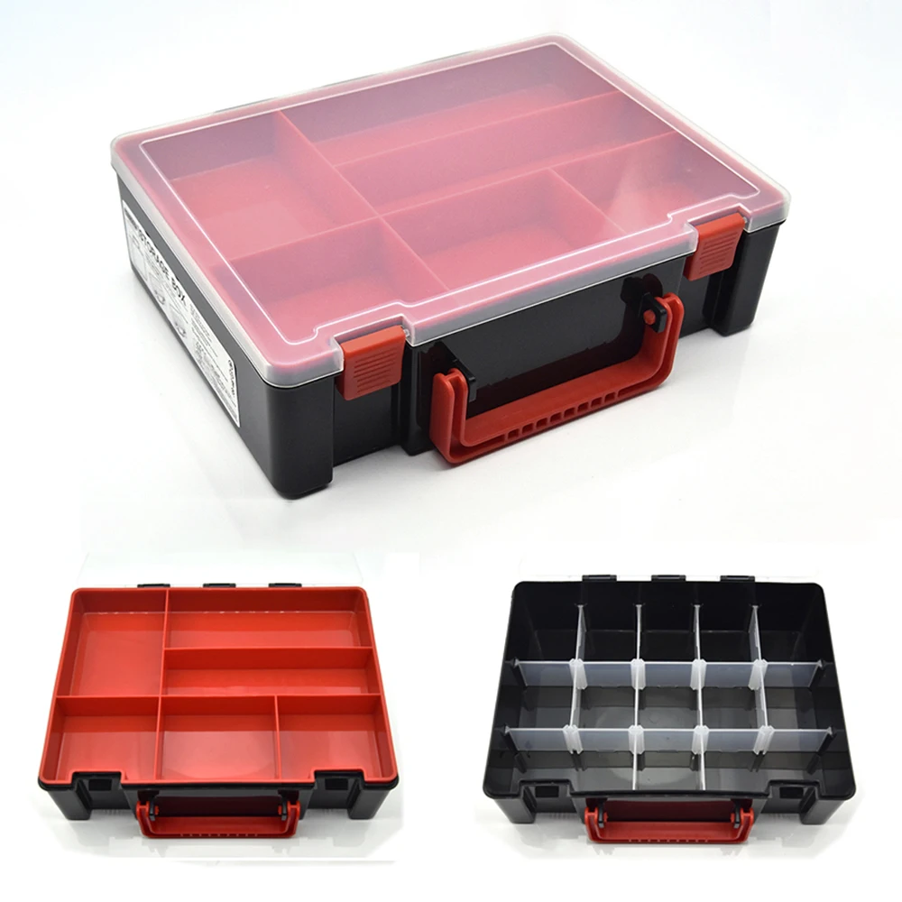 New Fishing Tackle Box Portable Fishing Accessories Tool Storage Box Double  Layer Carp For Fishing Goods Hooks Lure Boxes - AliExpress