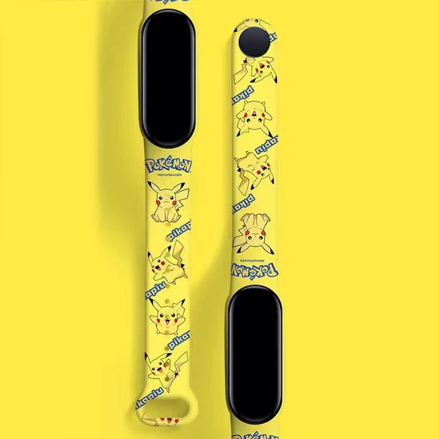 New Pokemon Electronic Watch Pikachu Cartoon Digital Electronic Waterproof LED Watch Wristband Children's Toy Christmas Gift 1pcs watch