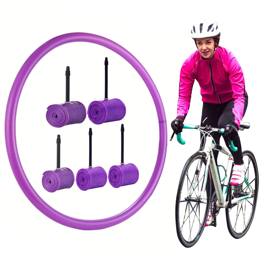 700x35-50C/23-32C Ultralight Bike Inner Tube Road Bicycle TPU Inner Tire with 45mm/65mm/85mm Presta Valve