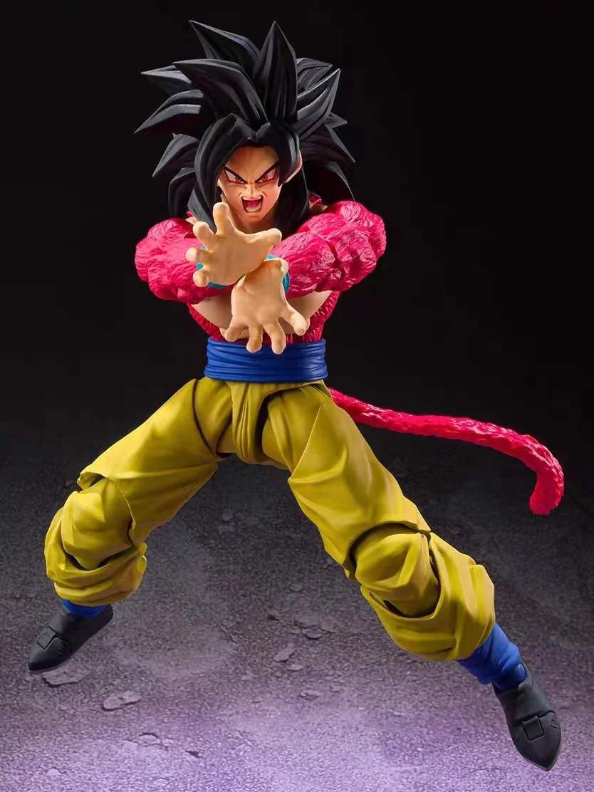 SON GOKU フィギュア 4体セット Shfiguarts Son Goku Dragon Ball Z Super Saiyan 4 Son Goku