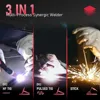 TIG Welder With Pulse 205Amp Large LED Display STICK/DC TIG/PULSE TIG 3 In 1 110&220V Dual Voltage TIG Welding Machine TIG-205P 4