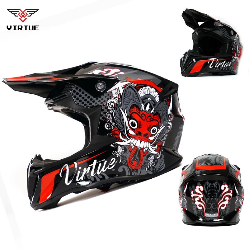 Casco Motocross Infantil Pro Tork Talle:54