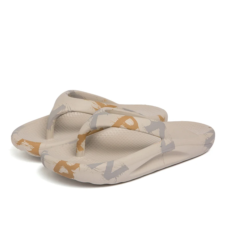 Unisex Men's Slippers Summer Outdoor Flip Flops Soft Men Slippers Clogs Couple Men Platform Sandals Slippers Non-slip Slippers