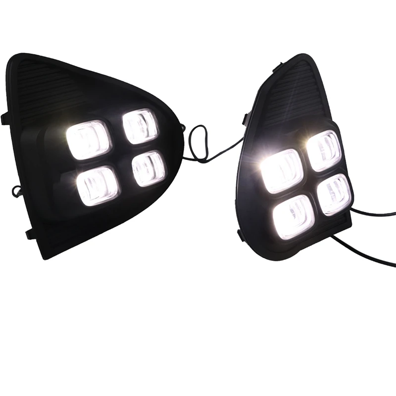 

Black Daytime Running Lights Plastic Daytime Running Lights DRL Front For Trumpchi 2018-2020