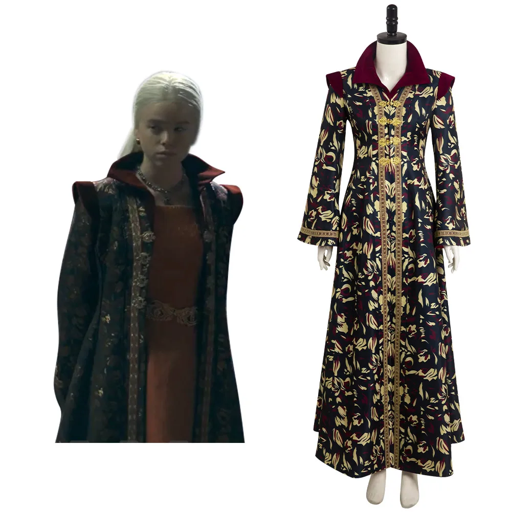 

Dragon Rhaenyra Cosplay Costume Outfits Halloween Carnival Party Suit