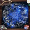 12 Constellations Tarot Card Tablecloth Altar Cloth Sun Moon Starry Sky Tarot Tablecloth For Spread Tarot Reading Cover Decor 6