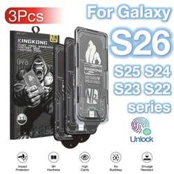 Ultra - Durable Tempered Glass Screen Protector - 3 - Pack, 9H Hardness, No Dust, Fingerprint Resistant - 3Pcs HD