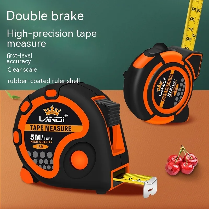 

Portable High-precision Retractable Tape Measure Metric and Imperial Rubber Measuring Tape Rule 3M/5M/7.5M Measuring Tools