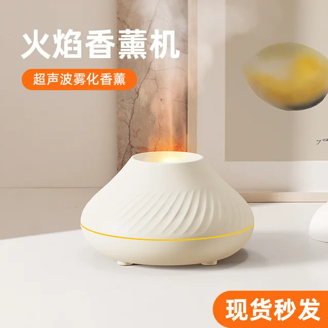 Láng Aroma Diffúzor Ultrahangos Párásító Air Cool Mist Maker Otthoni Irodához Kis Illóolaj -Diffúzor Led -Es Ajándékkal - Image 5