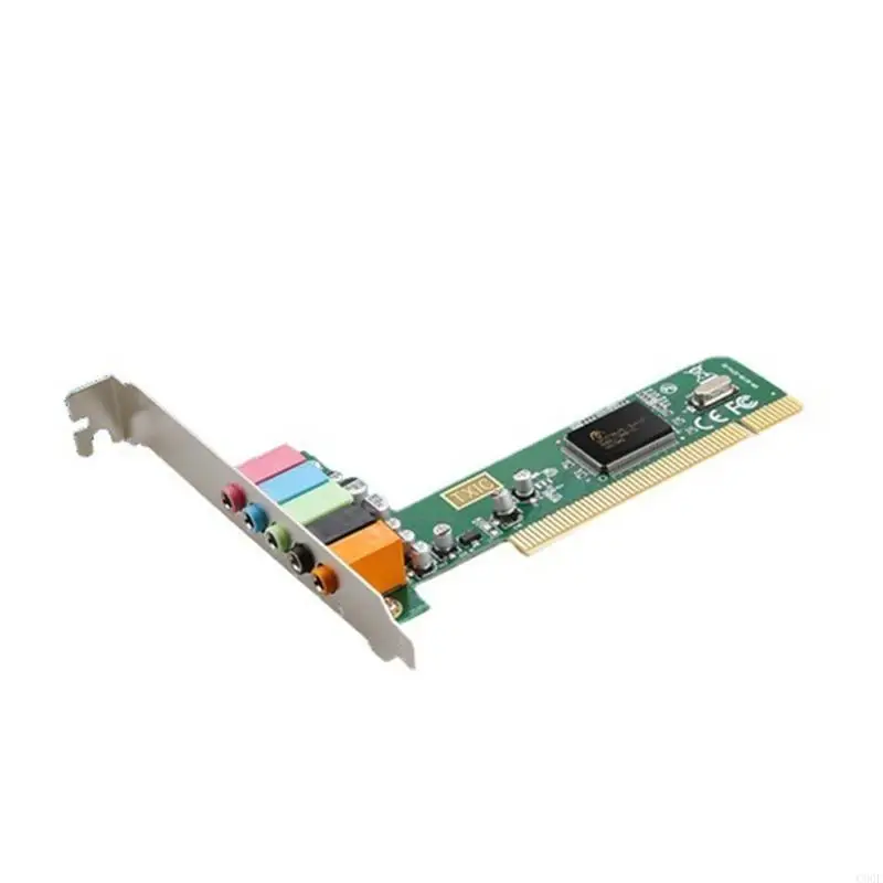 C90F PCI5.1 스테레오 사운드 카드 CMI8738 칩 4 채널 오디오 카드 지원 DS3D