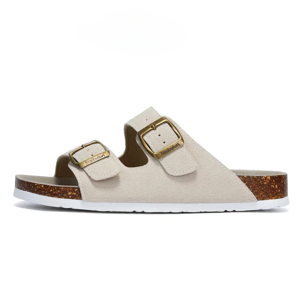 2023 New Summer Women's Cork Slippers Luxury Indoor Bottom Non Slip Shoes For Women Men Slippers Casual Beach Flip Flops Sandals