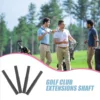 4 Pcs Portable Club Extensions Golf Extension Club Extensions Shaft Prolong Stick Lengthen Golfs Accessories Carbon Fiber 6