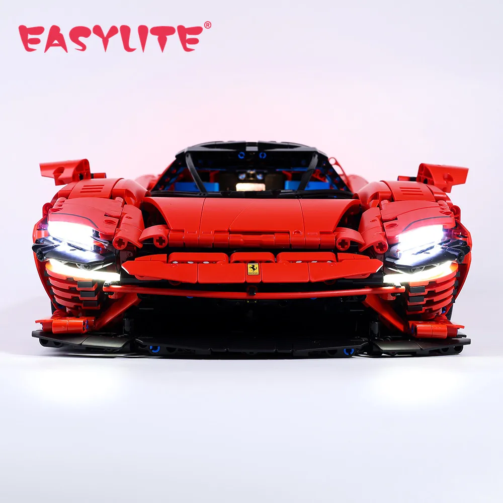 Kit Led Easylite Per 42143 Daytona Sp3 Building Blocks Mattoni Giocattoli Lampada Set Solo Illuminazione Nessun Modello