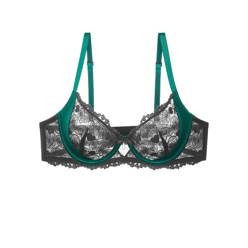 Erica Luxury French Lace Bra Set 4