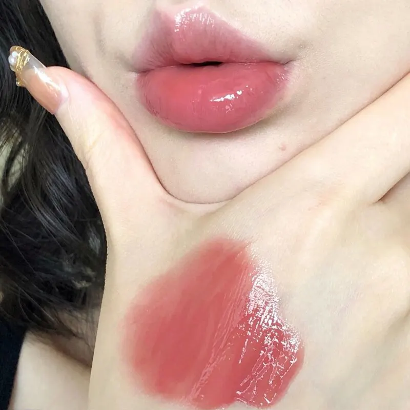 Lip Jelly Essence Hydrating Lipstick Lip Gloss Gloss Mirror Lipstick Tender Pink Student Makeup lip makeup lip glaze lip lacquer lip tint lip stain lip gloss