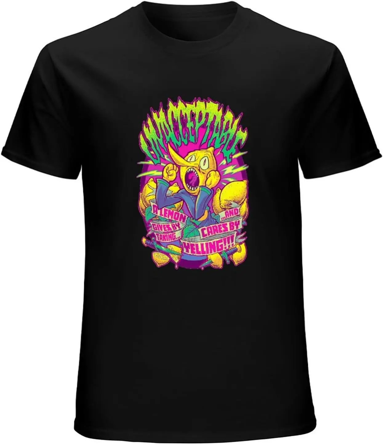 

SHUI TI DU Lemongrab Unacceptable Men's T-Shirt XS