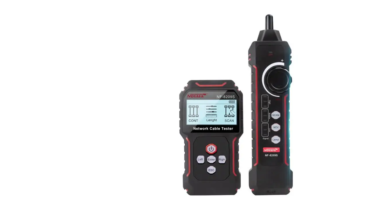 NOYAFA NF-8209S Сетевой кабель Трекер Lan Измерительный тестер Сетевые инструменты