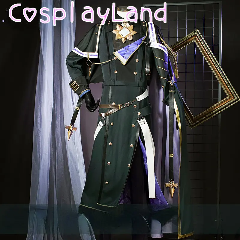 

Game Nu: Carnival Blade Awakening Crystal Flower Outfit Gorgeous Handsome Men Uniform Suit Cosplay Costume Halloween Cos Costume