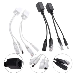 10 Pair POE Adapter Cable RJ45 POE Injector + POE Splitter POE Splitter Power Supply Module 12-48v For IP Camera,