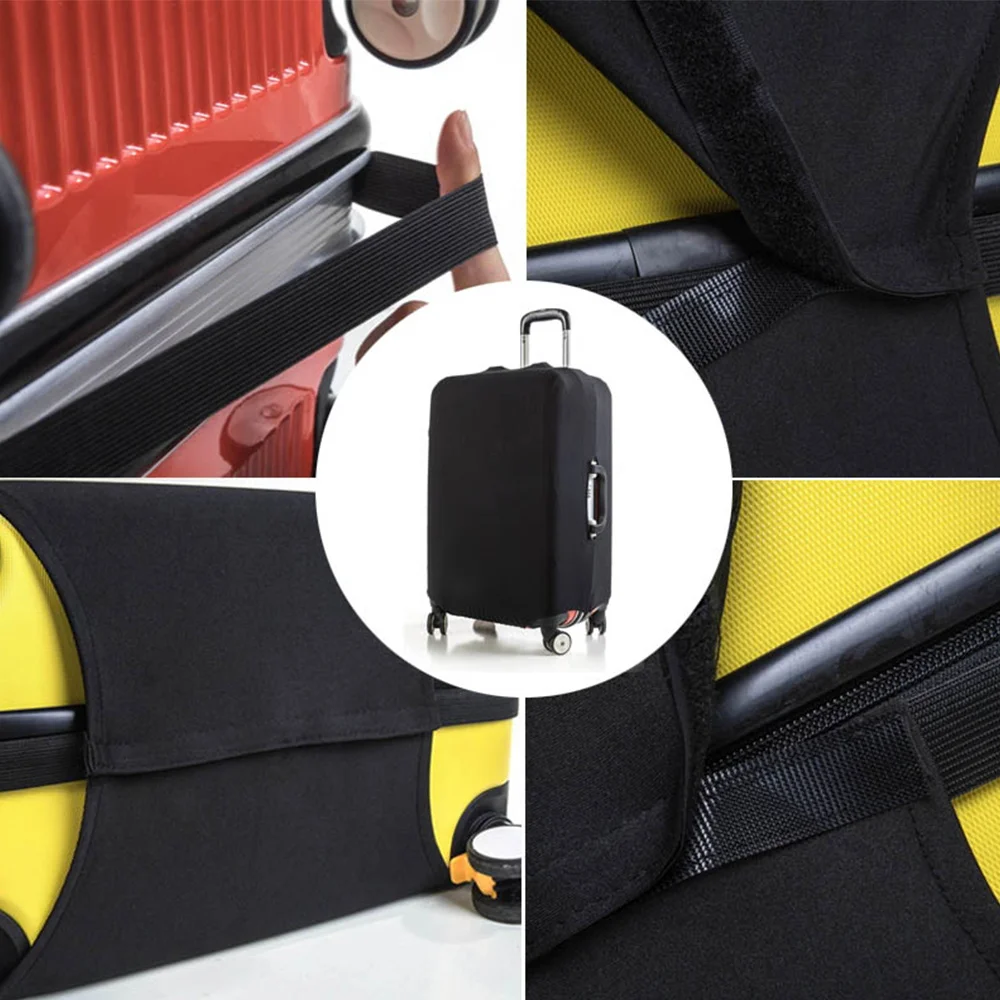 Luggage Protective Covers Travel Suitcase Case Luggage Elastic Dust Cover Travel Accessorie for 18-28inch Trolley Cover