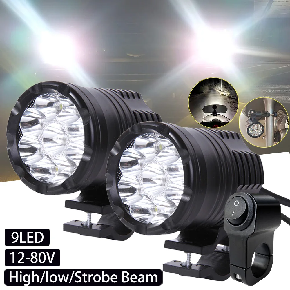 Faro Led Ausiliario Per Fendinebbia Moto Spotlights Per Bmw E 60 R850R F750Gs R 1200 Gs Lc C600 Sport K1600Gtl K100 310R