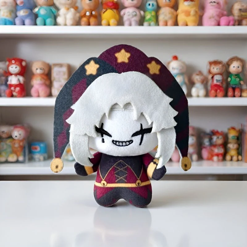 Verschiedene Stile Niedliche Zirkus-Anime-Charaktere Pierrot Harlekin und Narren Plüschtiere Schlüsselanhänger Taschenanhänger Plüschpuppe – Detail 6