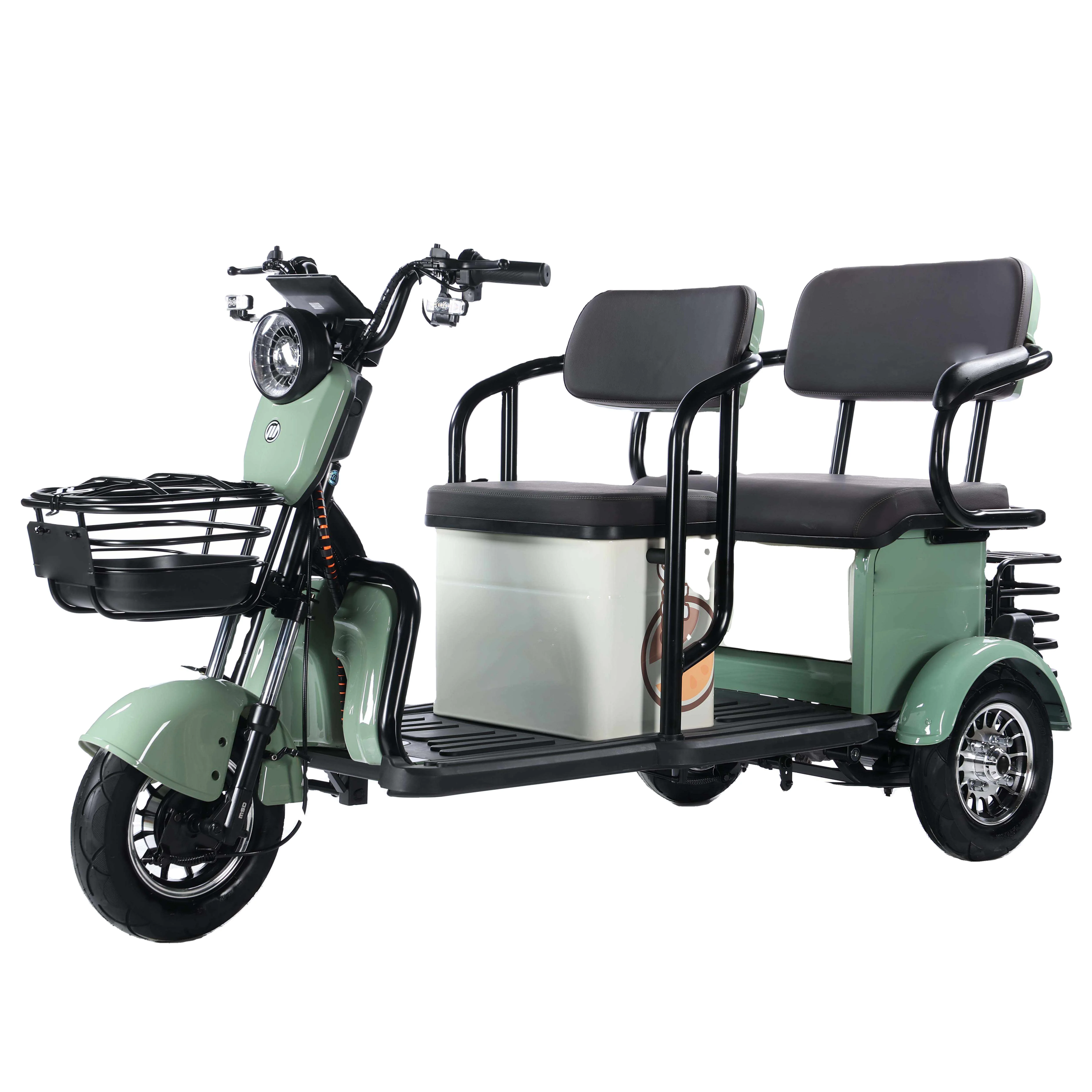 

Tricyle Factory Electric Scooter Tricycle Electric Bike 3 Wheels Tricycles Digital 500W*7