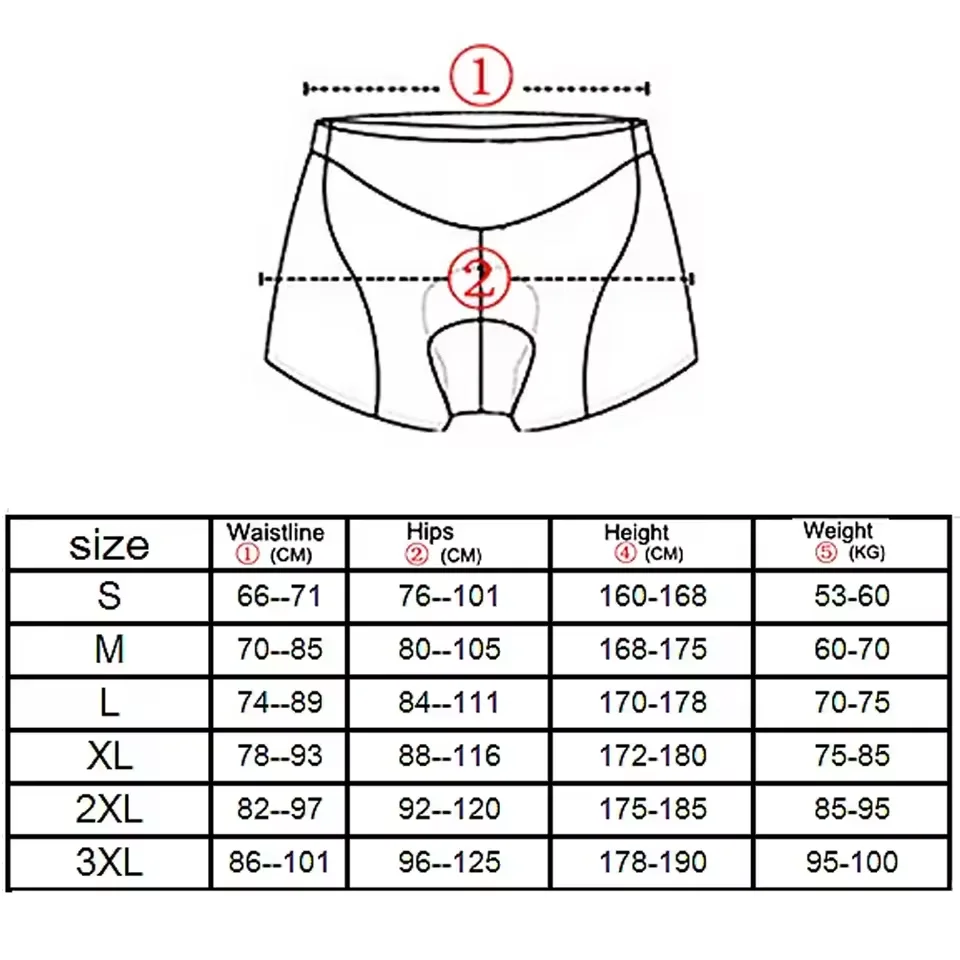 2025 Newest Breathable Outdoors Cycling Shorts Gel Pad Shockproof Mesh MTB Bike Shorts Road Bicycle Underwear Man Women Shorts