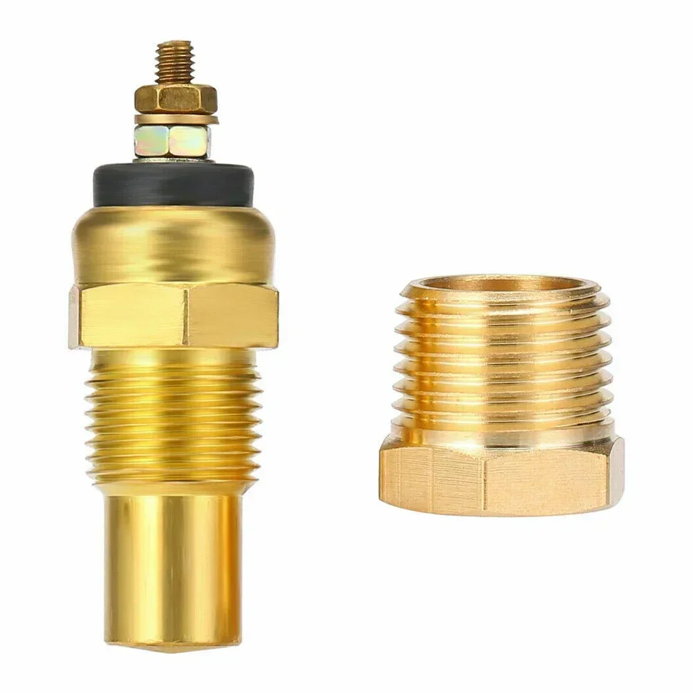 Fan Thermostat Temperature Switch 1Pc With Hexagonal Nut Auto Engine Cooling Electric Fan NPT 3/8