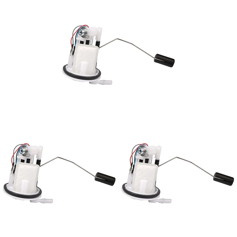 

3X Motorcycle Fuel Pump Petrol Pump Assembly For Yamaha YBR250 YBR 250 2007 Accessories 1S4-13910-01