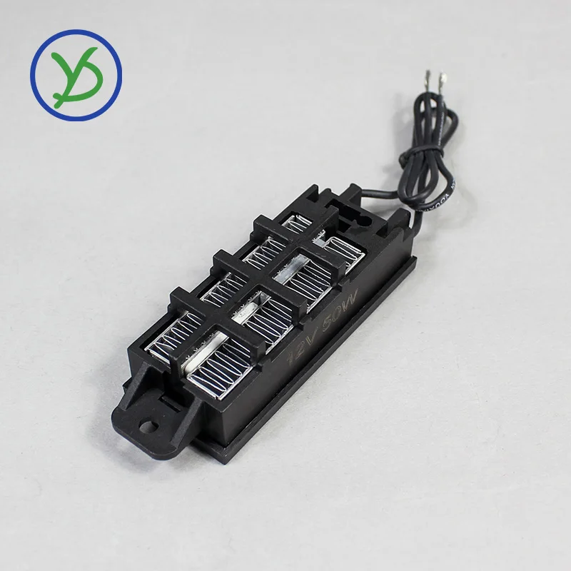 PTC ceramic air heater 100W 12V conductive type