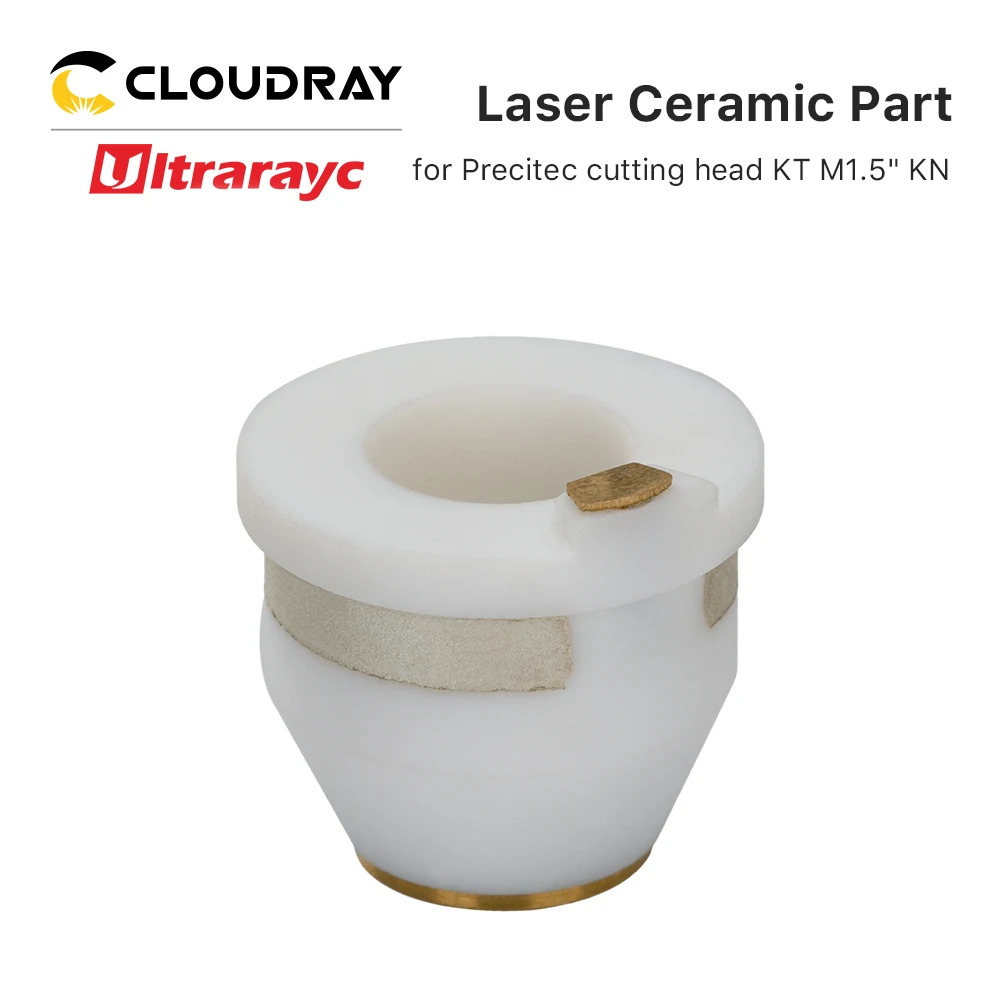 

Ultrarayc 3D Laser Ceramic KT M1.5ins KN Ceramic Part Nozzle Holder for Precitec P0494-752-00001 D17 H14.3 M6