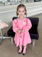 Robe de printemps et d'été en forme d'ailes de papillon pour filles, tenue de soirée de loisirs pour enfants de 1 à 5 ans, nouvelle collection 5