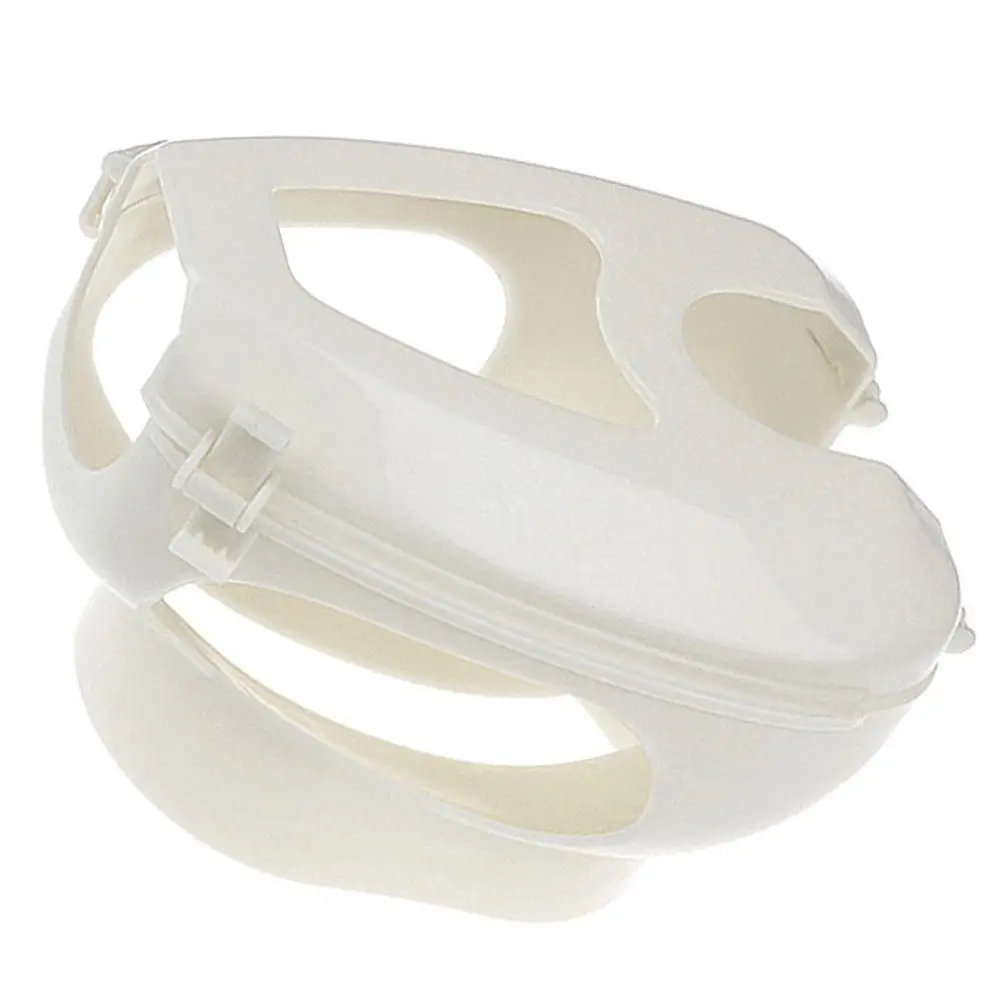 Pigeon Fixer Holder White Plastic Injection Feeding Observation Frame for Administer Safety Durability Pigeon