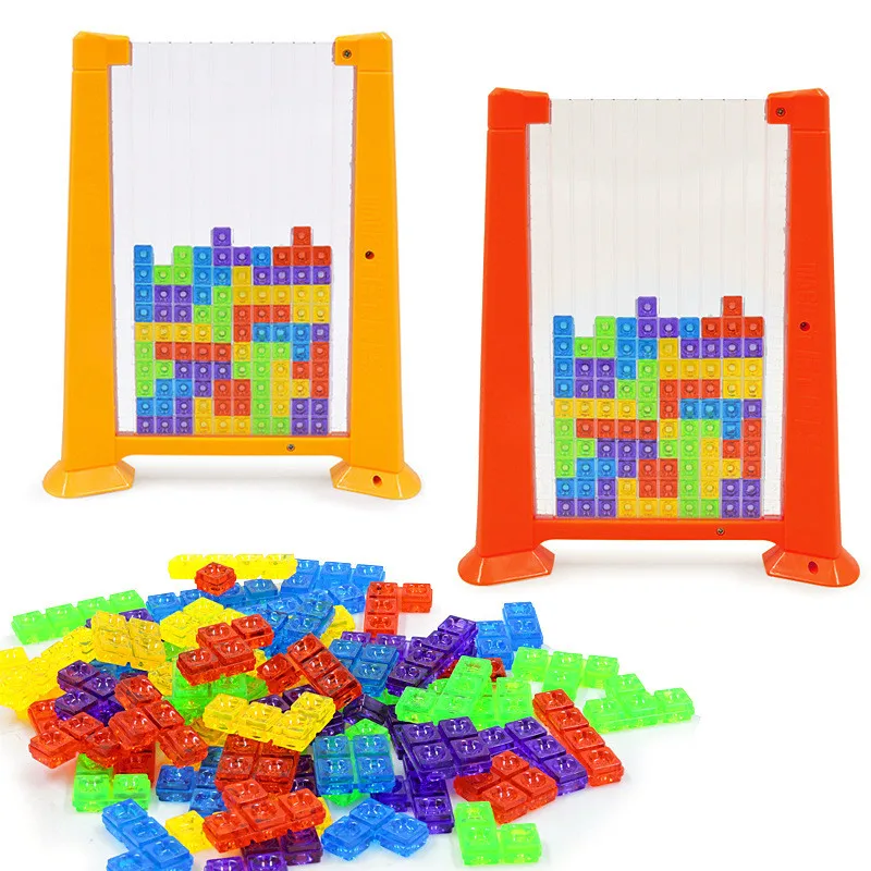 

Creative Three-dimensional Jigsaw 3D Desktop Game Tangram Math Toys Building Blocks Board Kids Educational Puzzle Toy For Child