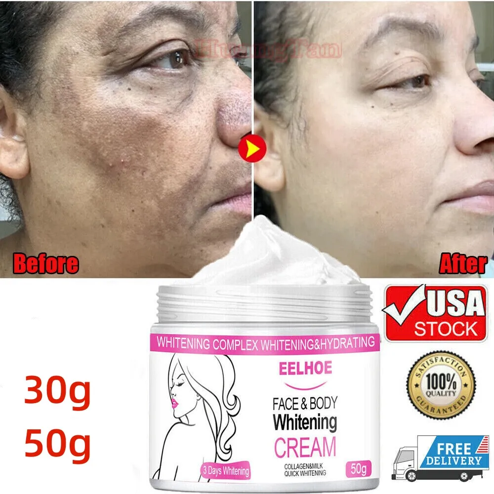 

50ml Lightening Cream For Dark Skin Moisturizing Rejuvenating Whitening Body Brightening Lightening Reducing Melanin Care Cream