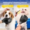 Pet Grooming Glove Gentle Efficient Pet Hair Remover Mitt Cat Accessories Pet Glove for Dogs Cats Pet Products Cat Supplies 4