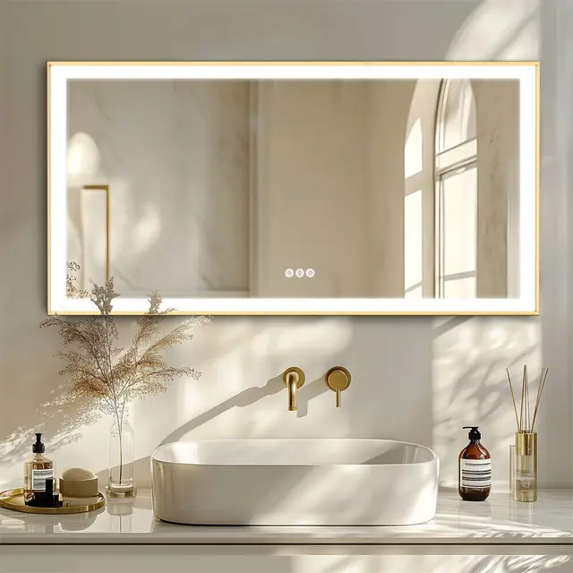 Large LED Vanity Mirror - Image 2